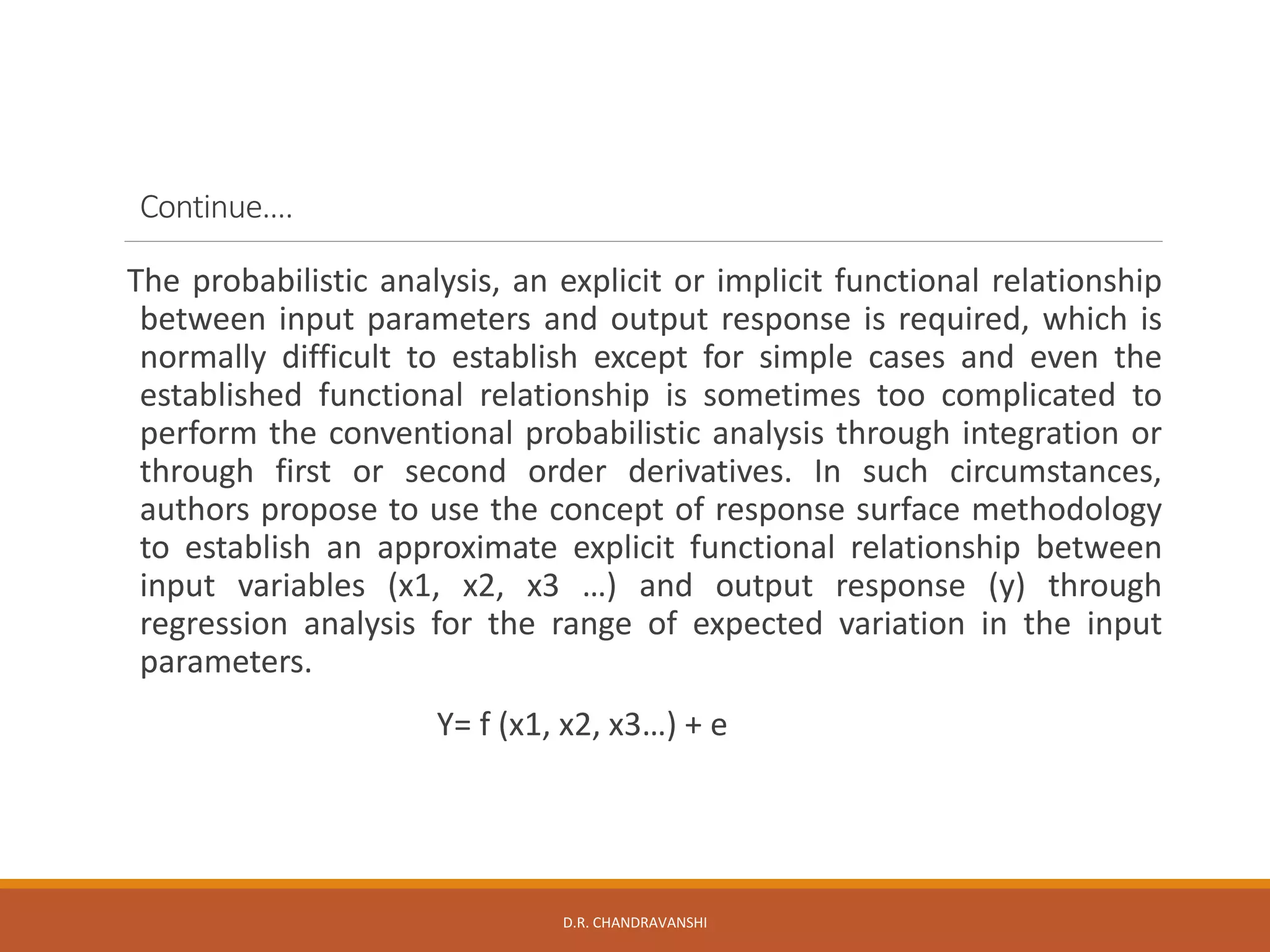 Optimization techniques in formulation Development Response surface ...