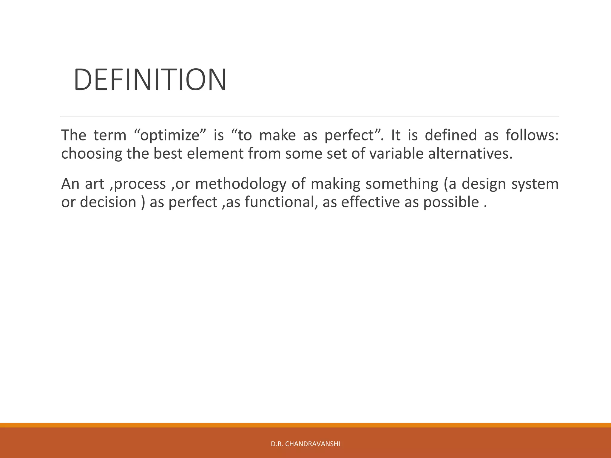 Optimization techniques in formulation Development Response surface ...