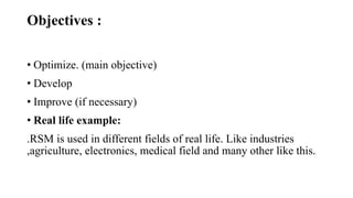Response surface methodology.pptx