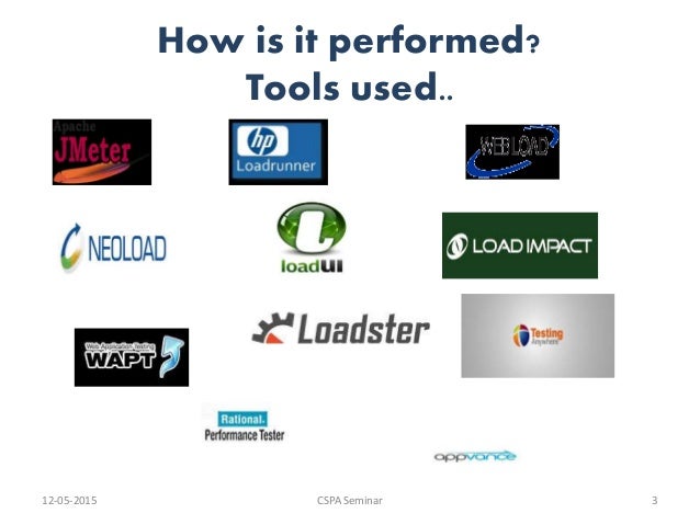web performance testing tools