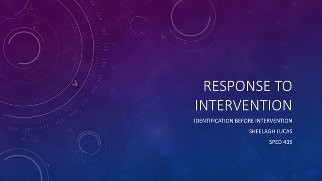 Response to intervention | PPT