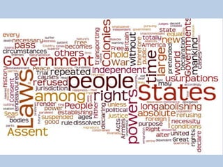 individual responsibility in the declaration of independence