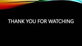 THANK YOU FOR WATCHING
 