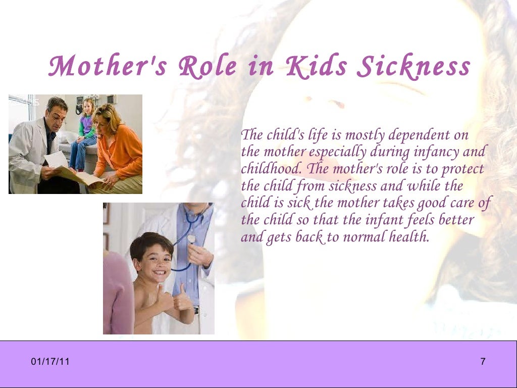 Responsibilities of a woman as a mother towards her family