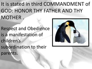 Parents Commanding Responsibilities of parents | PPTX