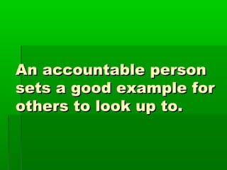 Responsibility | PPT