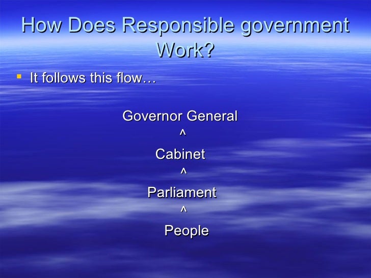 Responsible Government