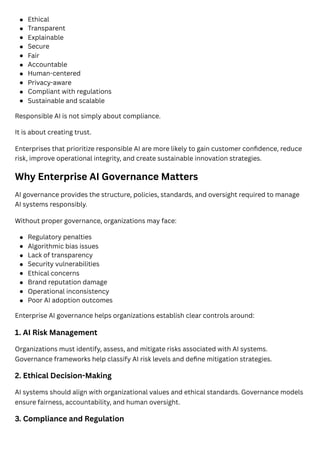 Building Trust and Governance with Responsible AI Frameworks in ...