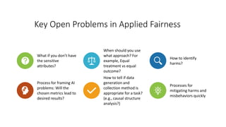 Reflections
“Fairness, Explainability, and Privacy by
Design” when building AI products
Collaboration/consensus across key...