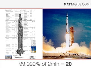 MATTAGILE.COM
99,999% of 2mln = 20
 
