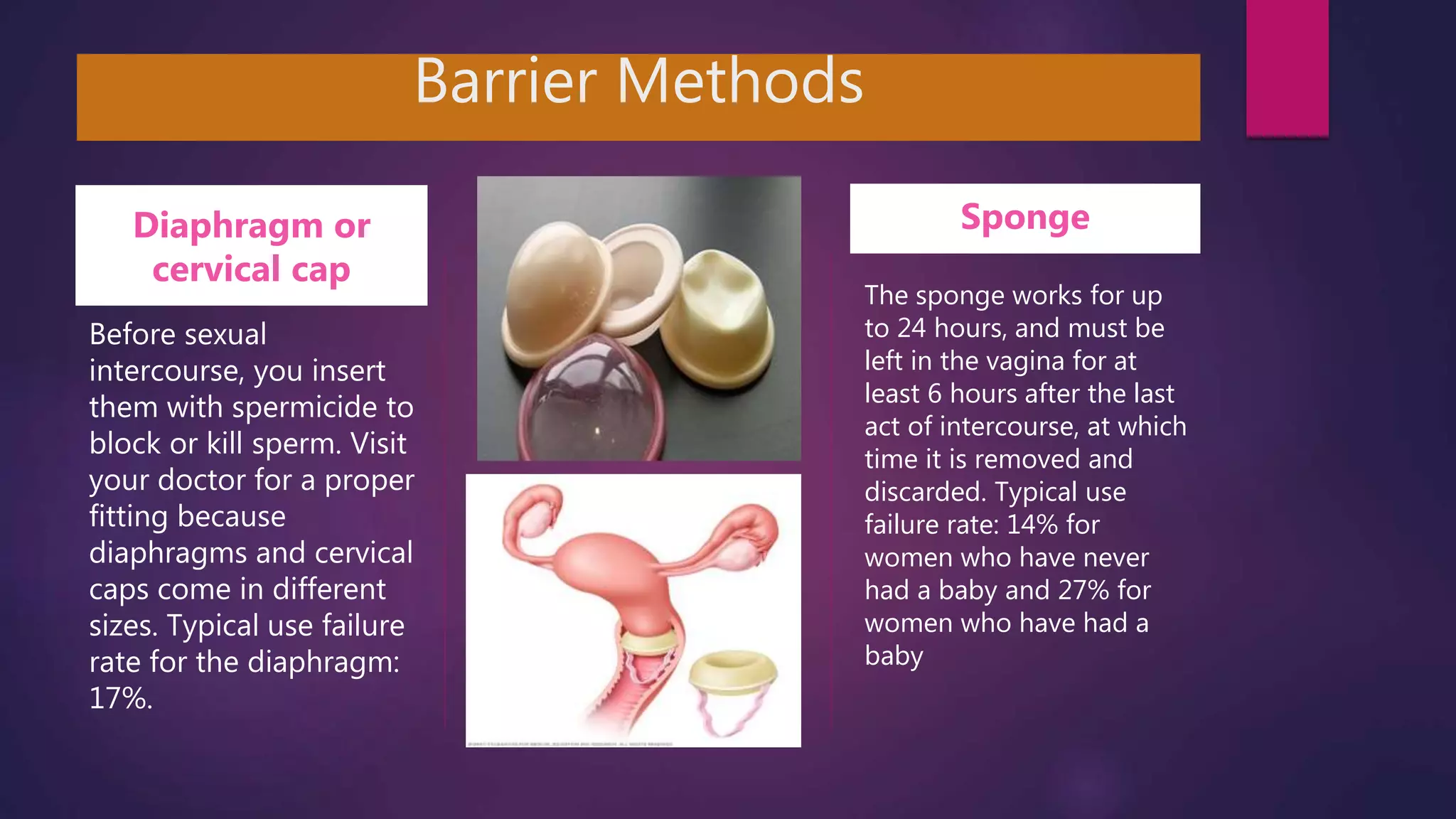 Barrier Method Example Responsible parenthood | PPTX