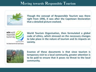 Responsible tourism kerala | PPTX