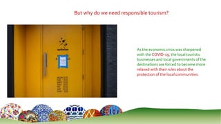 Responsible tourism presentation | PPTX