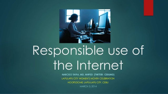 becoming a responsible internet user essay