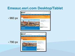 Emeauc.esri.com Desktop/Tablet
•

960 px

•

790 px

 
