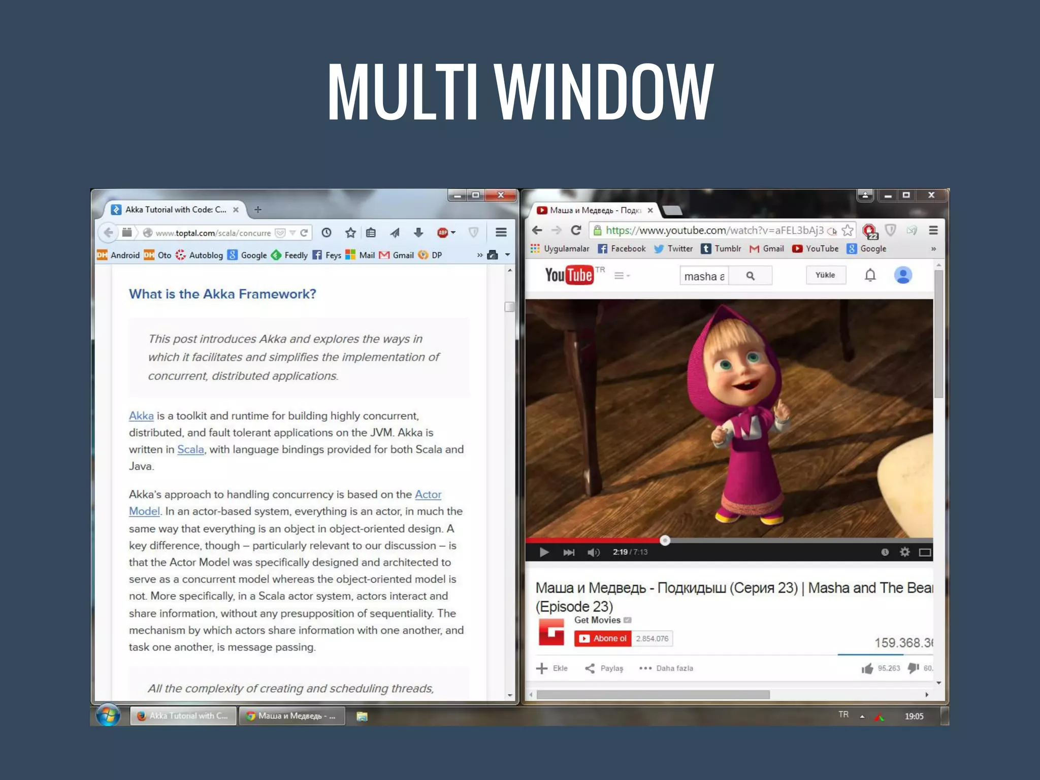 MULTI WINDOW
 