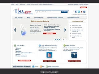 http://www.usa.gov
 