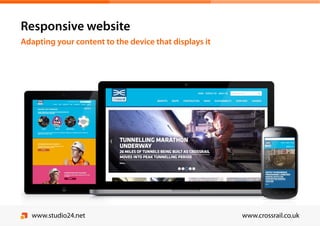 Responsive Web Design: A Case Study with Crossrail