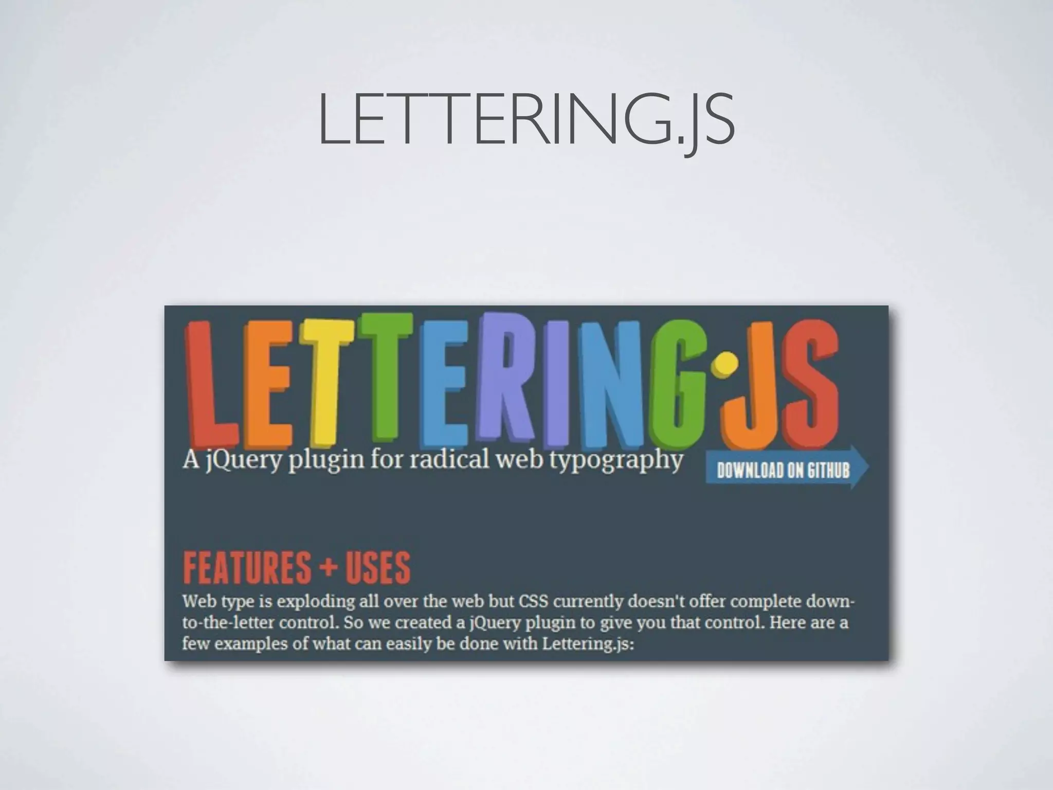 LETTERING.JS
 