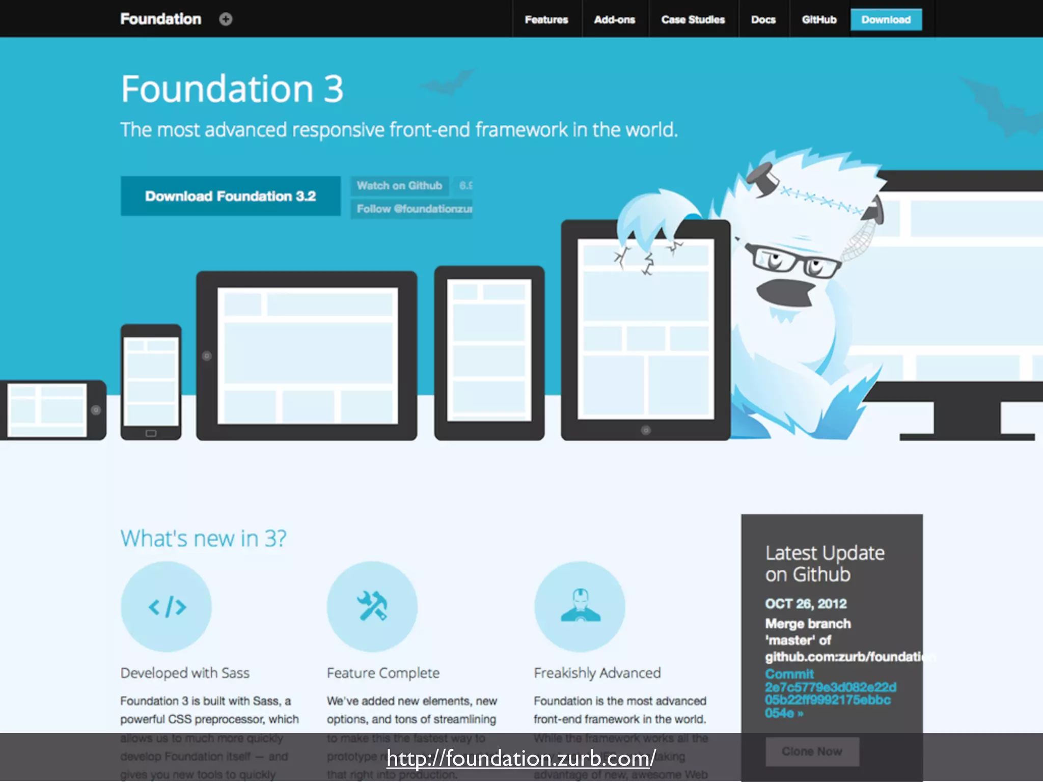http://foundation.zurb.com/
 