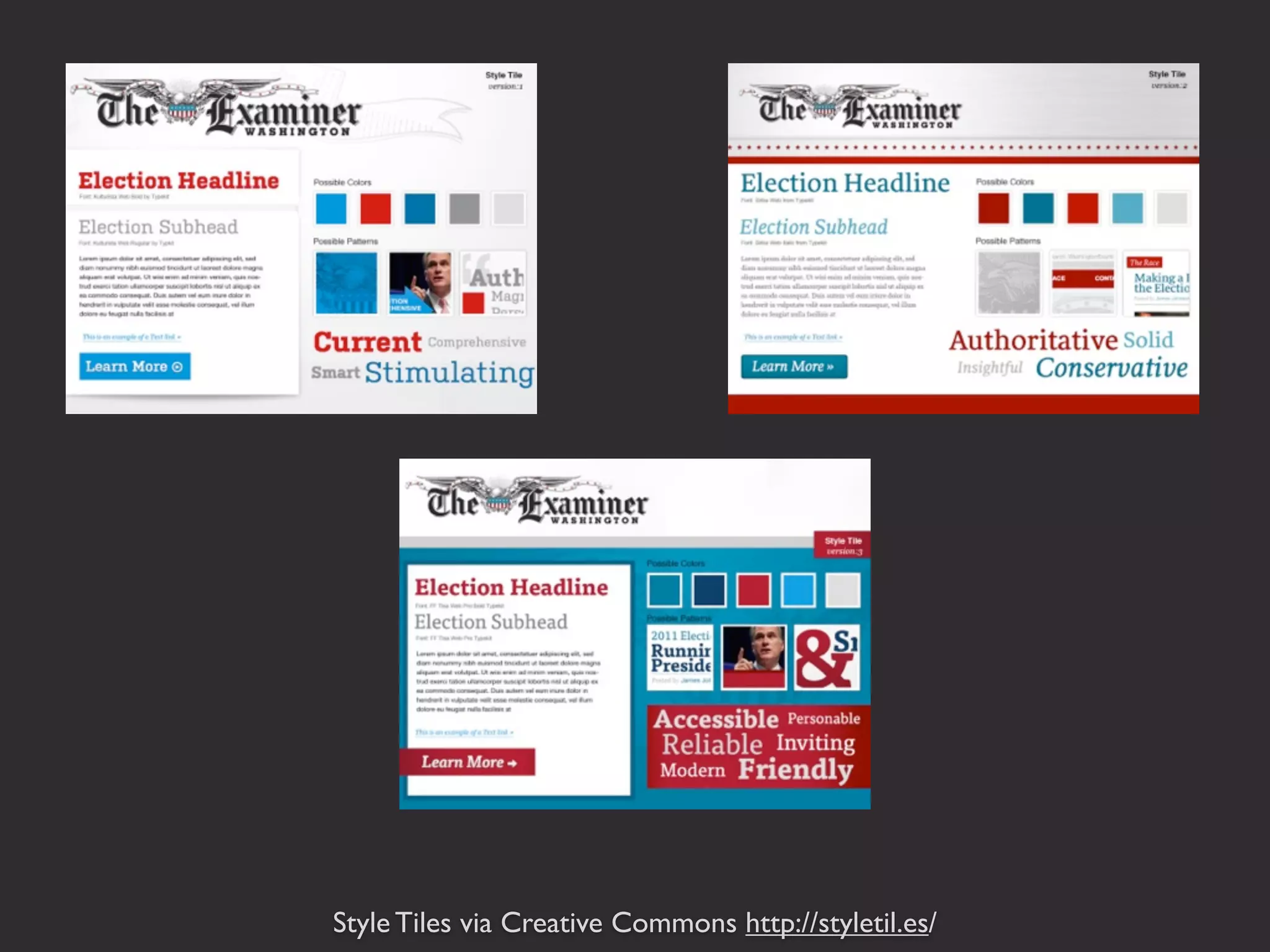Style Tiles via Creative Commons http://styletil.es/
 