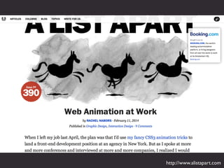 http://www.alistapart.com
 