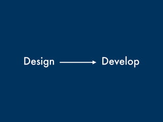 Design Develop
 