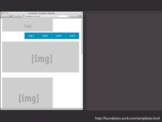 http://foundation.zurb.com/templates.html
 