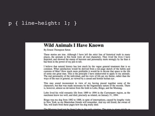 p { line-height: 1; }
 