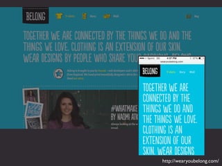 http://wearyoubelong.com/
 