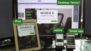 Desktop Yahoo!
iPad
Gmail app
native
 