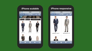 iPhone scalable iPhone responsive
 