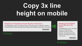 Copy 3x line
height on mobile
3 lines
9 lines
 