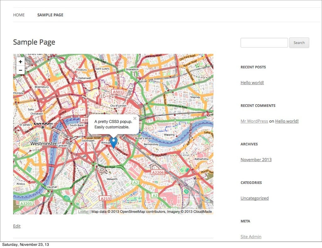 Responsive Maps in WordPress