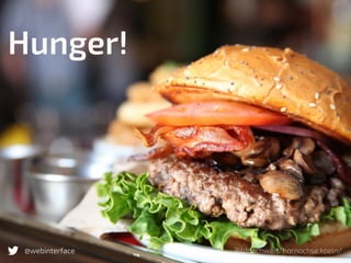 Hunger!
@webinterface Bildnachweis: hornochse.koeln/
 