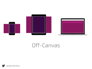 Off-Canvas
@webinterface
 