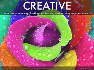 Photo by ღßẲŁĘĘღ»

« - Creative Commons Attribution-NonCommercial-ShareAlike License http://www.flickr.com/photos/37015610@N06

Created with Haiku Deck

 