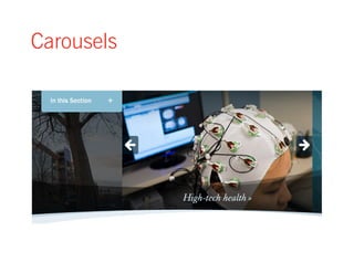 Carousels 
 