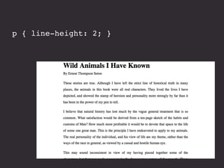p { line-height: 2; } 
 