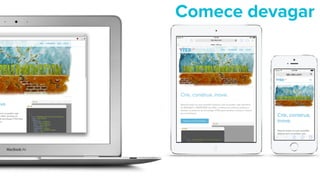 AS BASES  
DO RESPONSIVE 
WEB DESIGN
4
 
