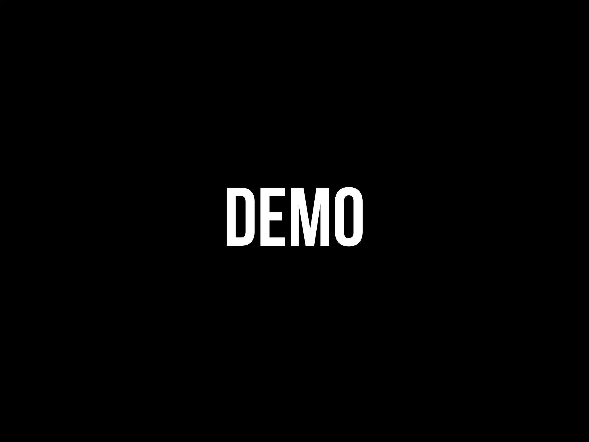 DEMO
 