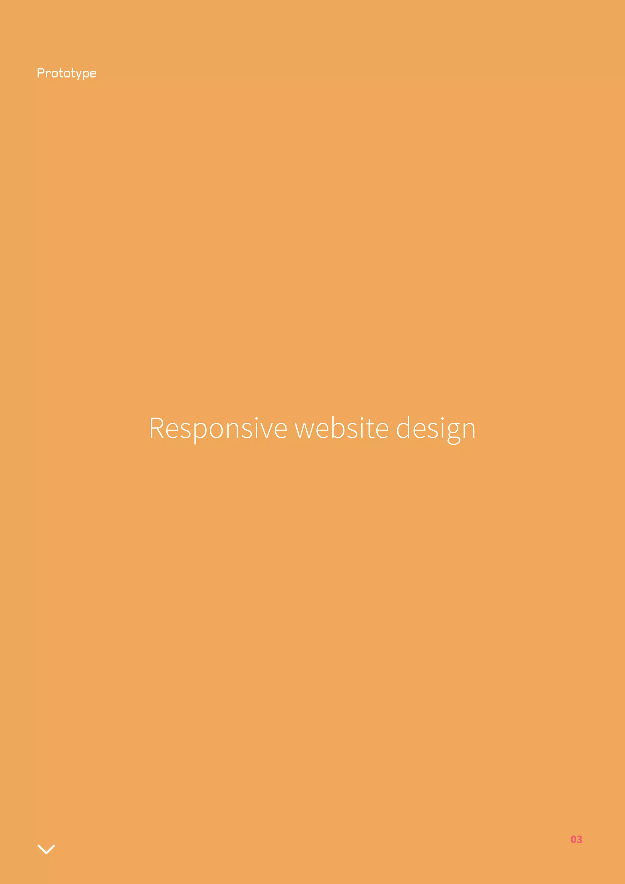 03
Responsive website design
 