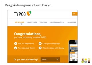 Designänderungswunsch vom Kunden
/
 