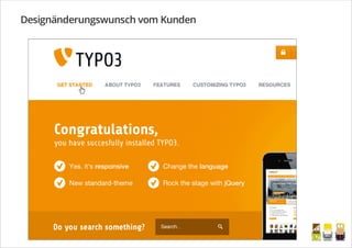 Designänderungswunsch vom Kunden
/
 