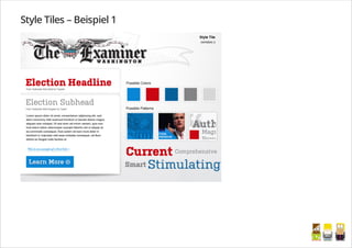 Style Tiles – Beispiel 1
/
 