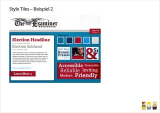 Style Tiles – Beispiel 2
/
 