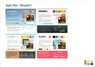 Style Tiles – Beispiel 3
/
 