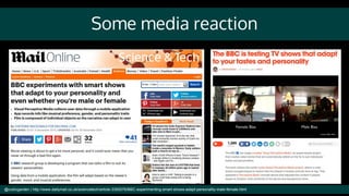 Some media reaction
@cubicgarden | http://www.dailymail.co.uk/sciencetech/article-3350076/BBC-experimenting-smart-shows-ad...
