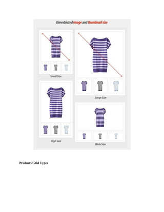 Products Grid Types
 