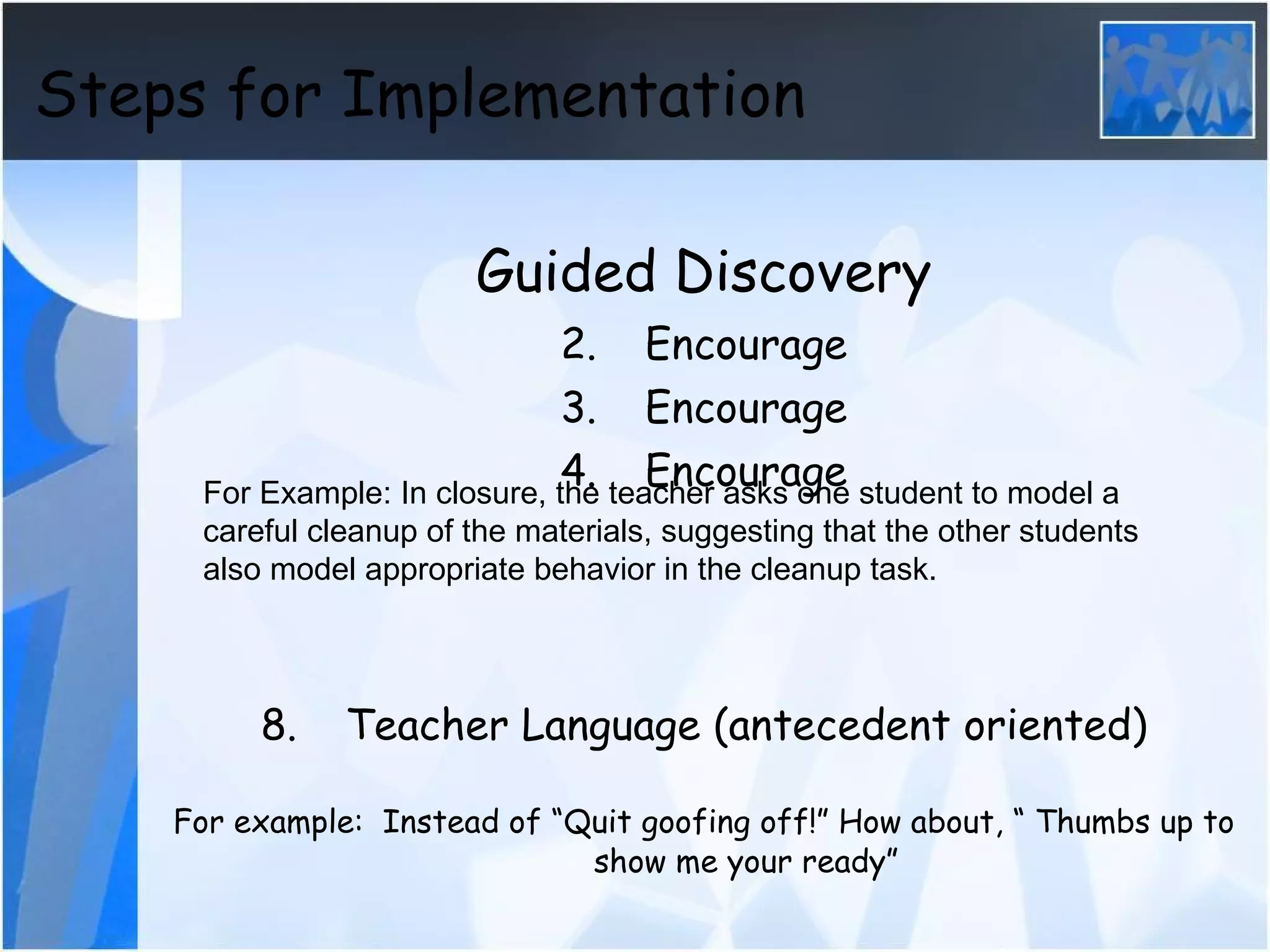 Responsive Classroom | PPT